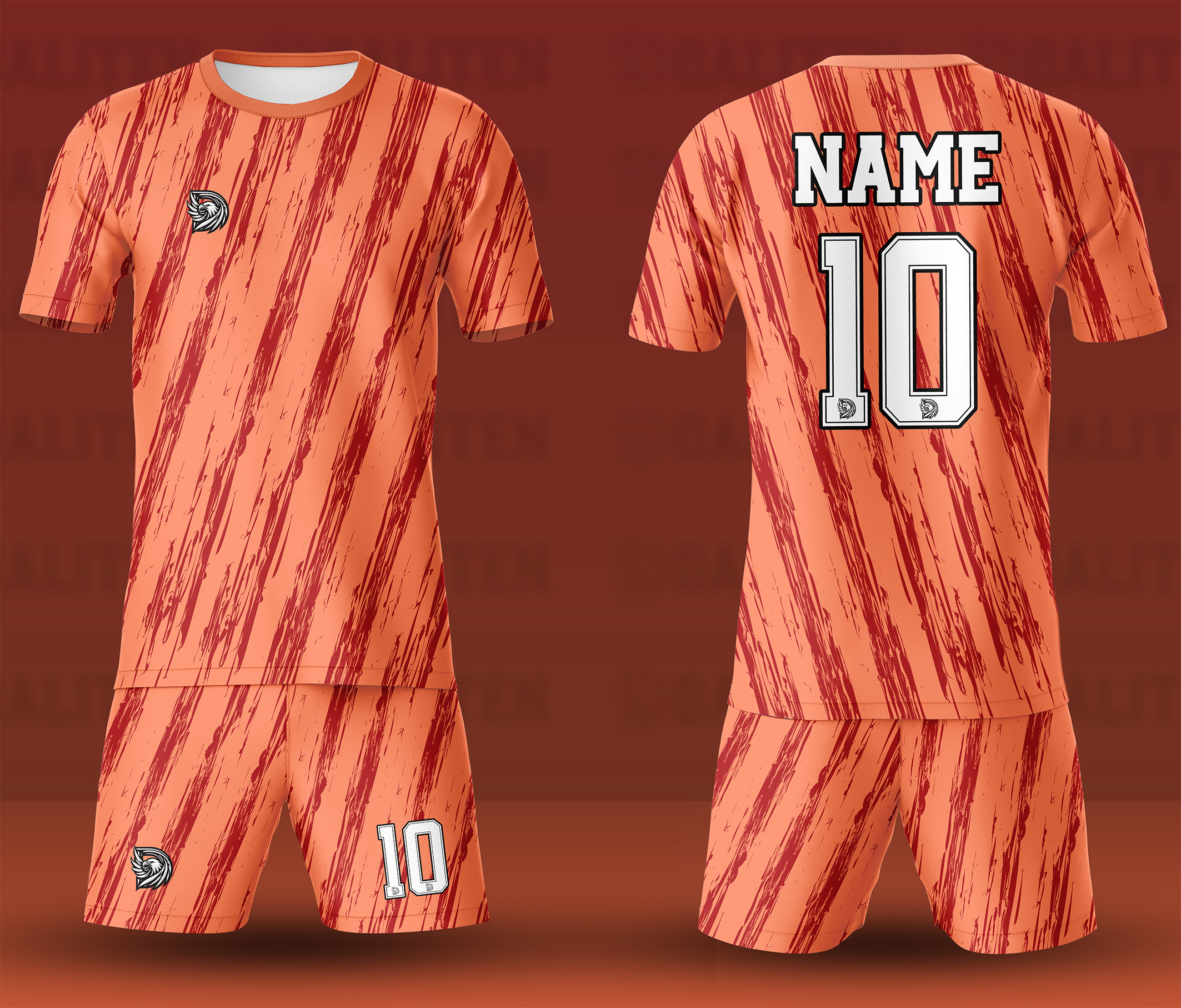 ست پیراهن شورت ورزشی کد D26