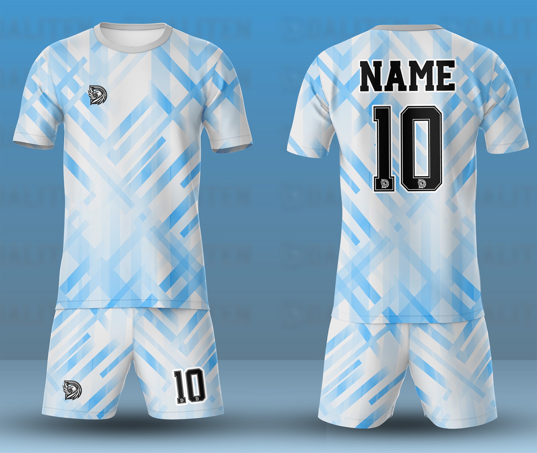 ست پیراهن شورت ورزشی کد D32