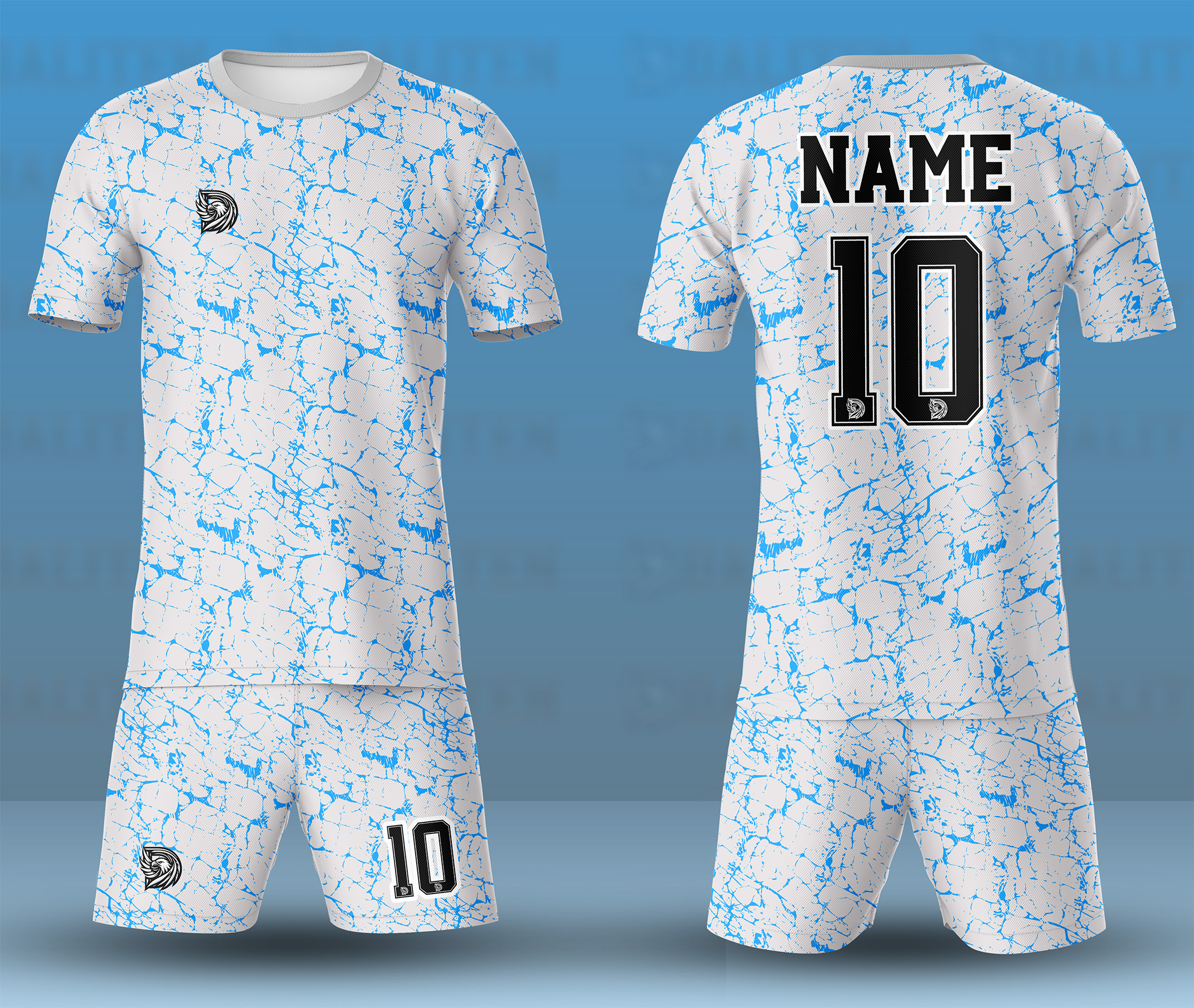 ست پیراهن شورت ورزشی کد D34