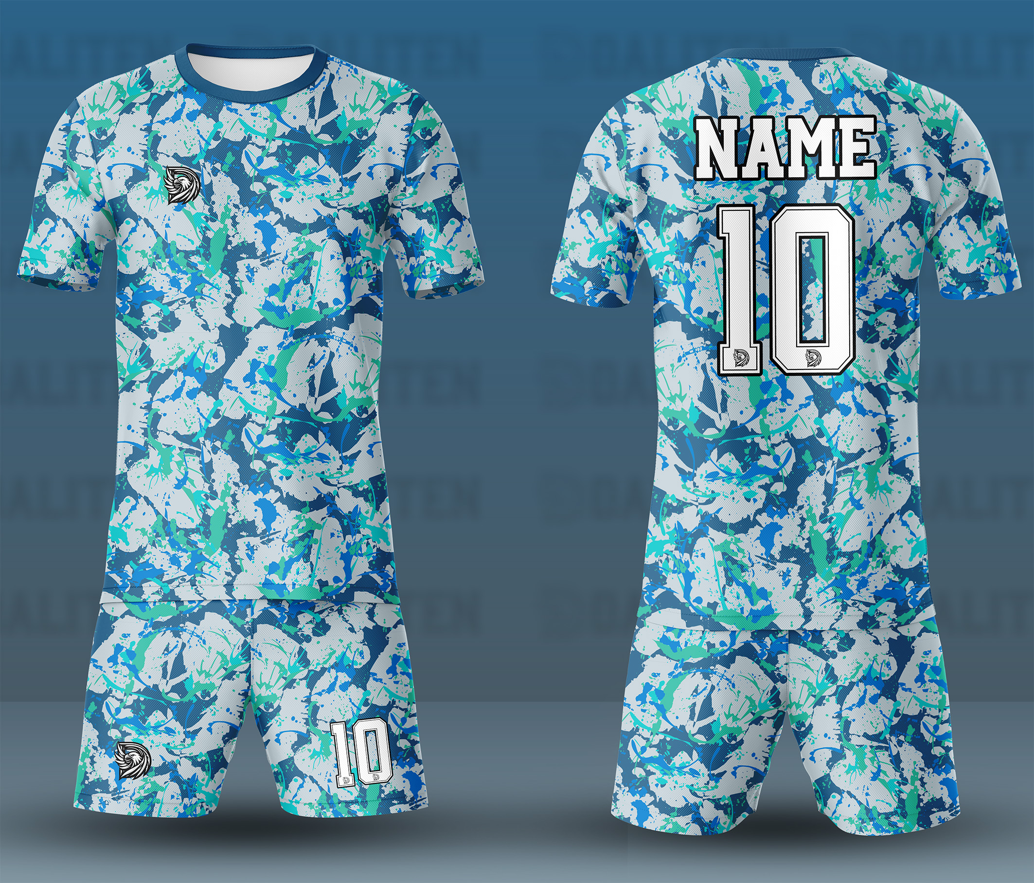 ست پیراهن شورت ورزشی کد D40