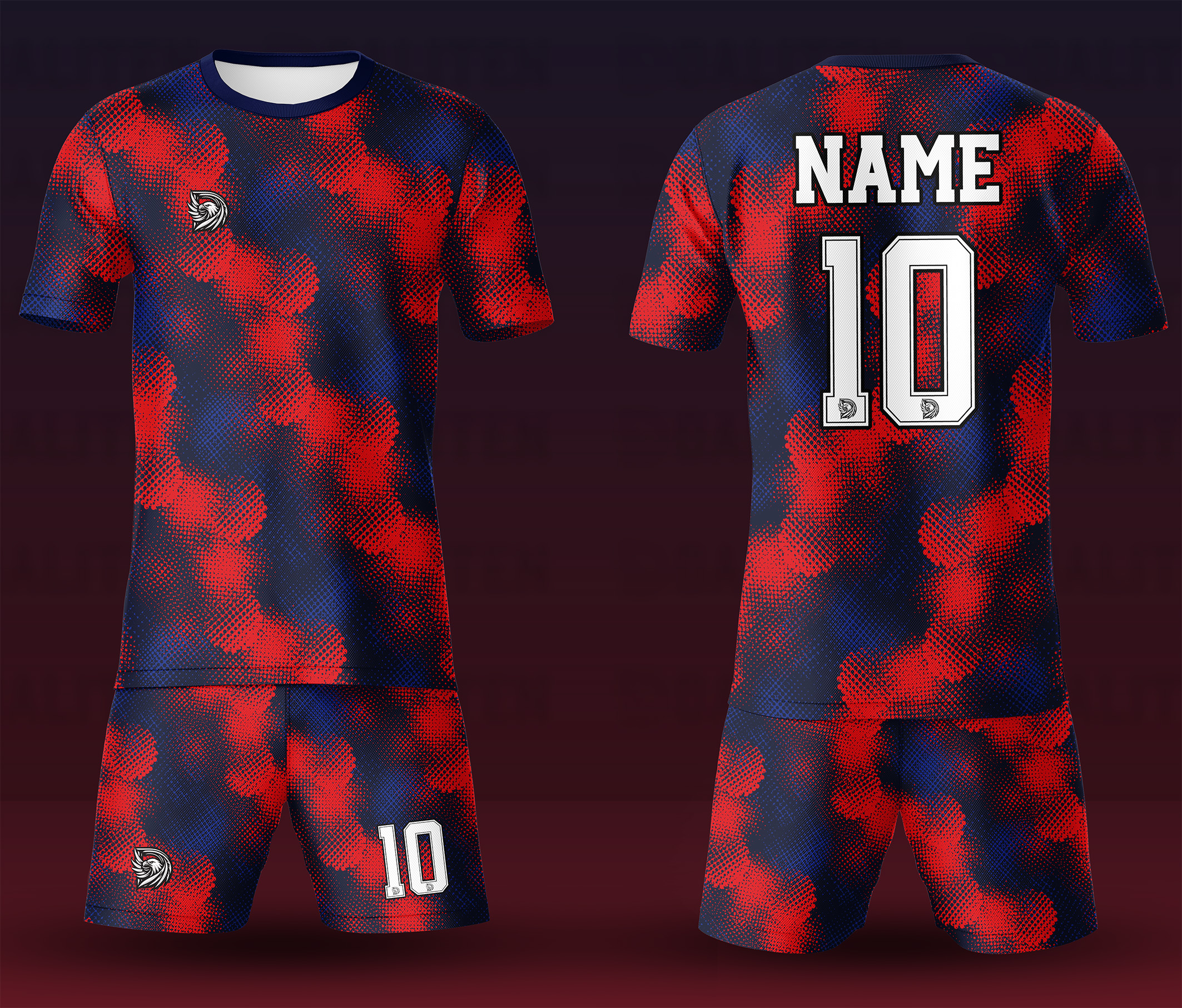 ست پیراهن شورت ورزشی کد D42