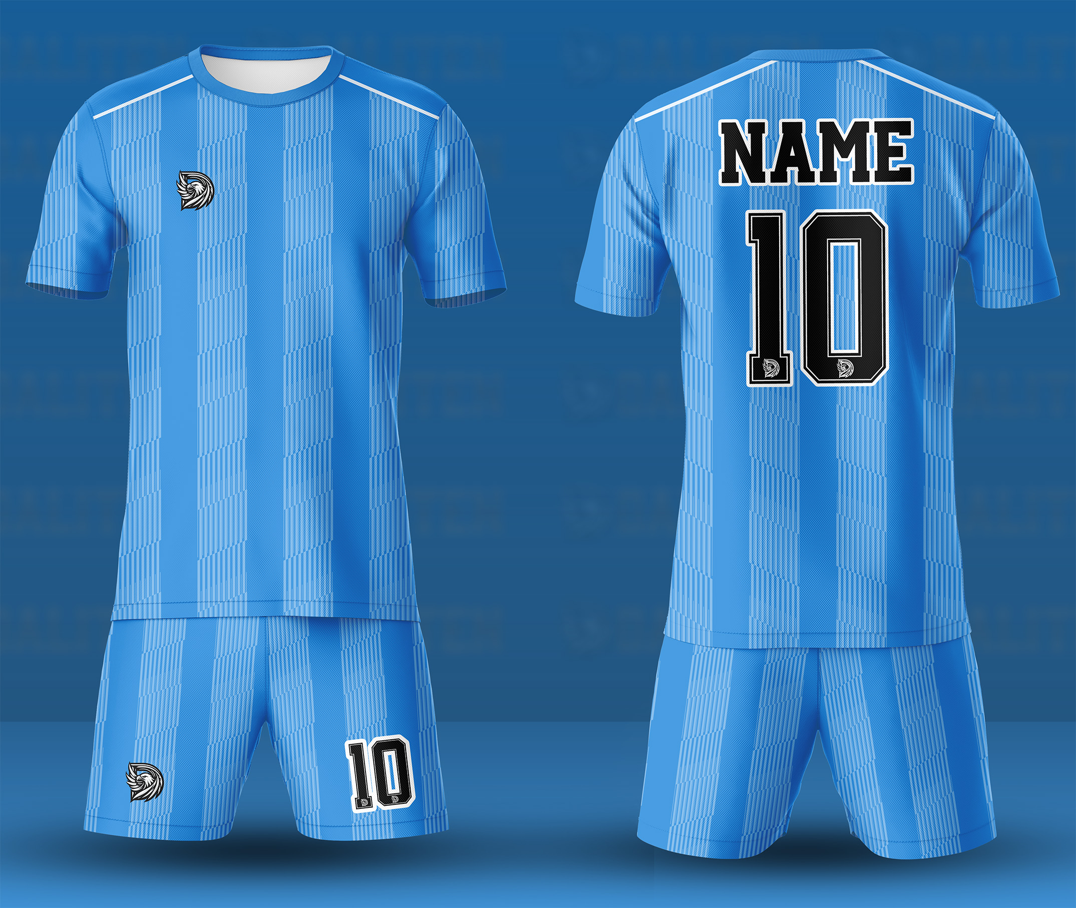 ست پیراهن شورت ورزشی کد D44