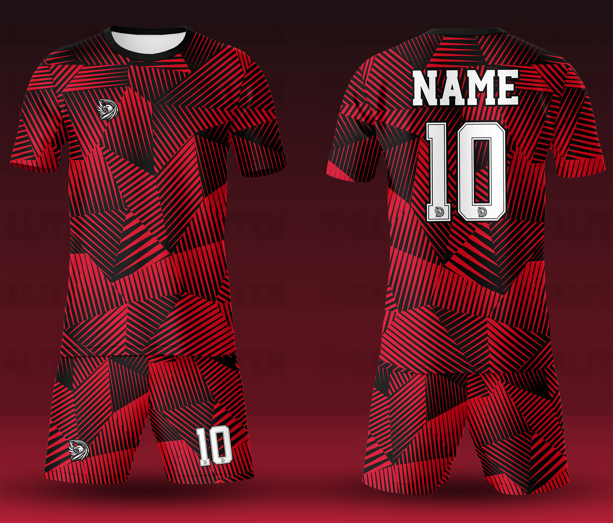 ست پیراهن شورت ورزشی کد D45