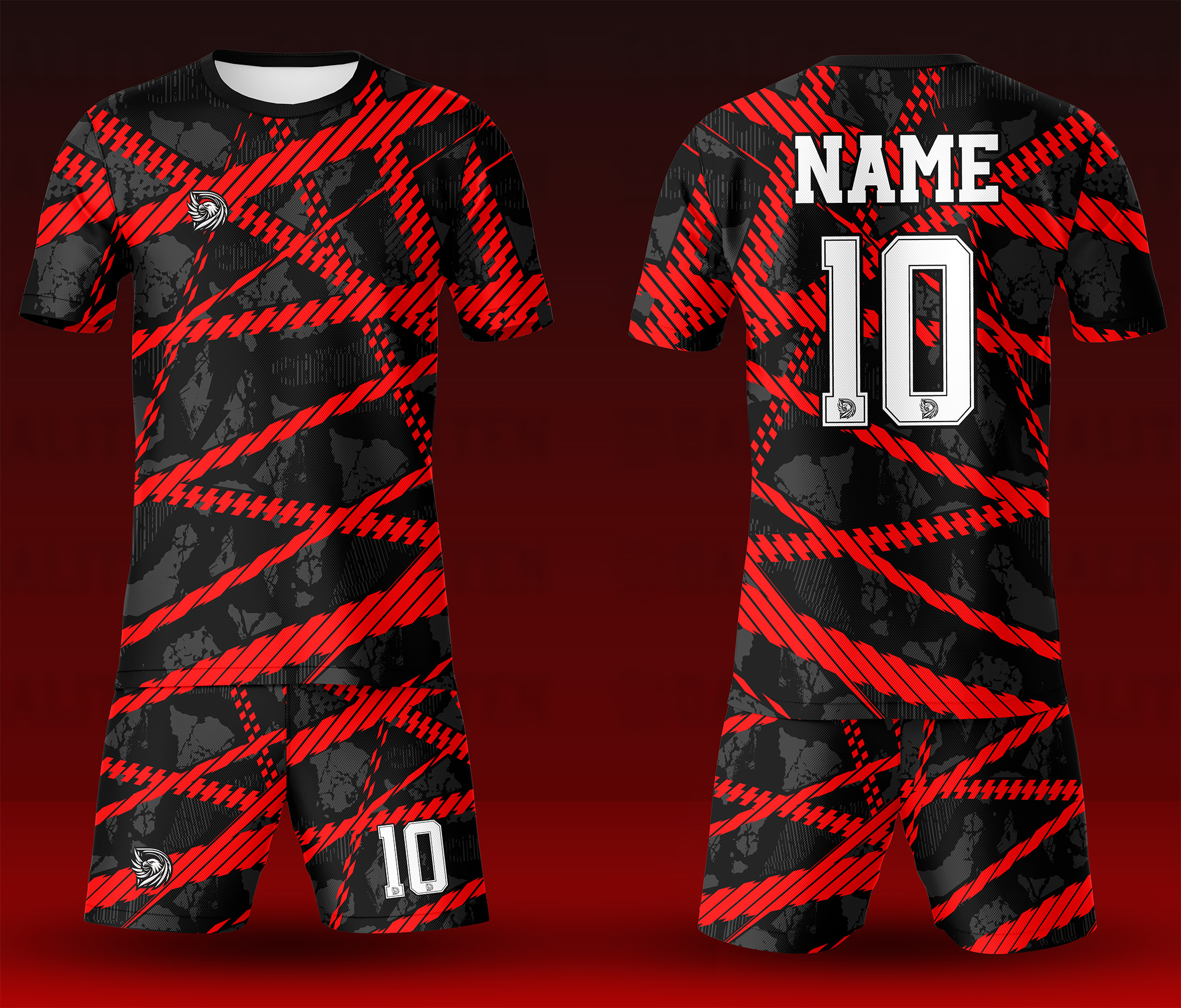 ست پیراهن شورت ورزشی کد D46