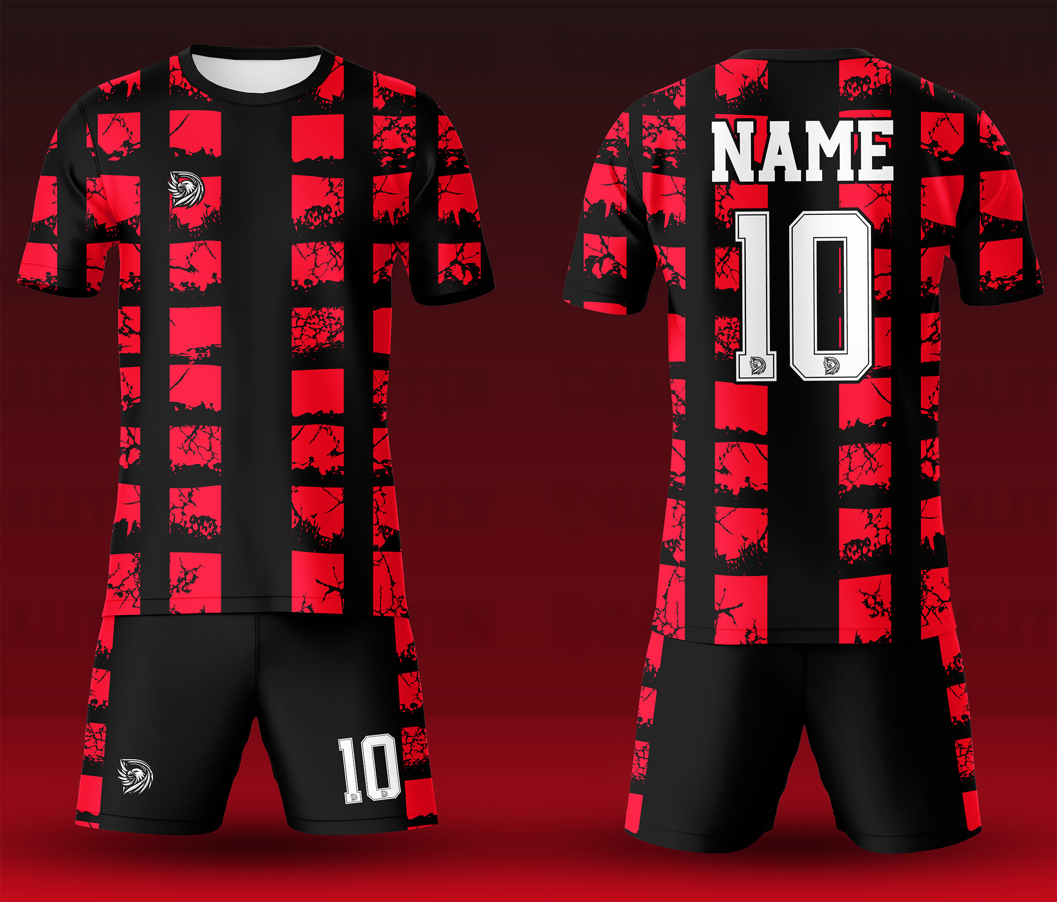 ست پیراهن شورت ورزشی کد D50