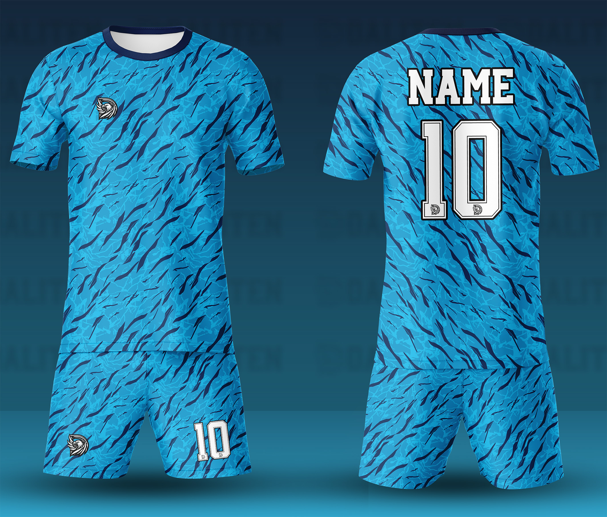 ست پیراهن شورت ورزشی کد D51