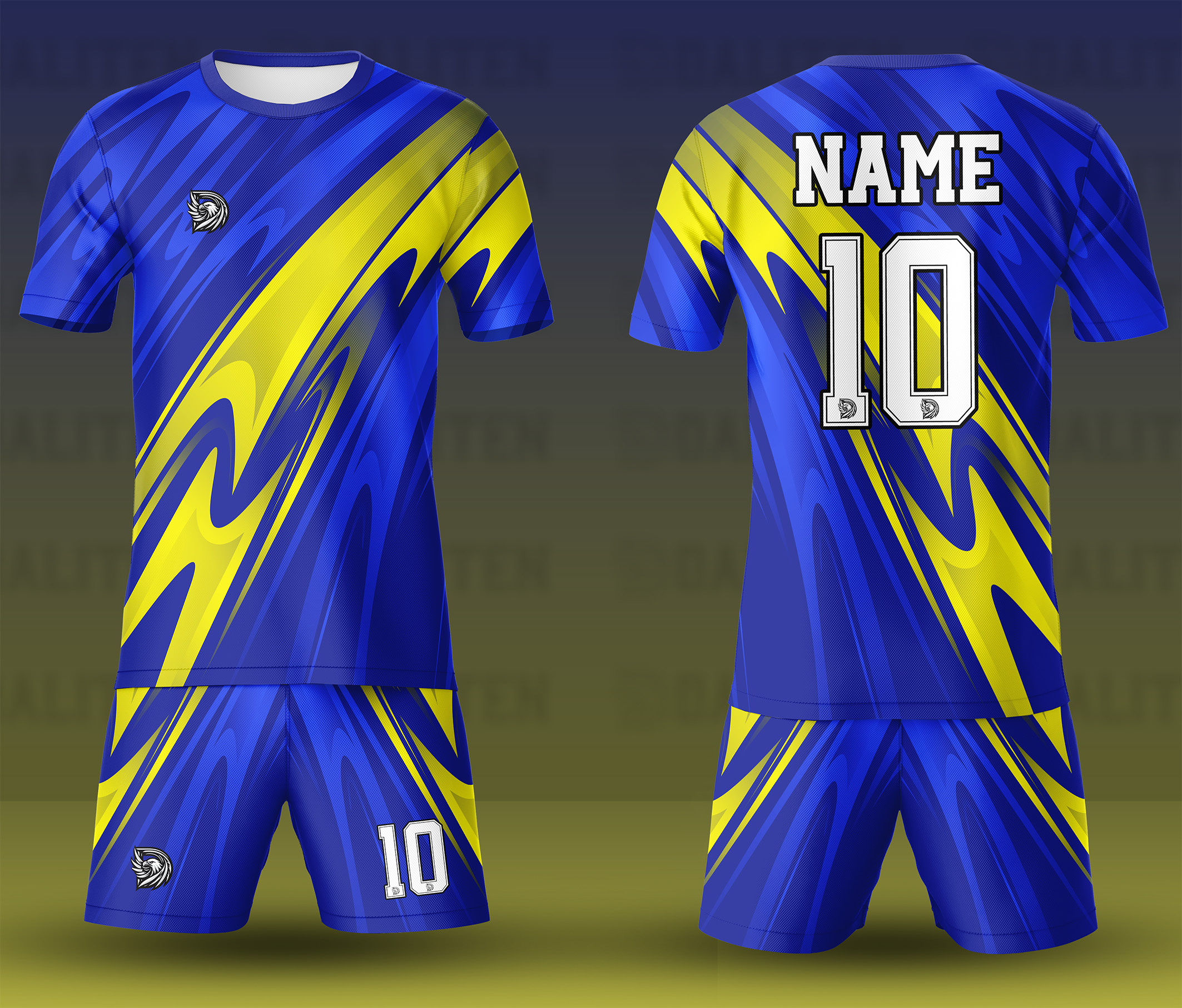 ست پیراهن شورت ورزشی کد D52