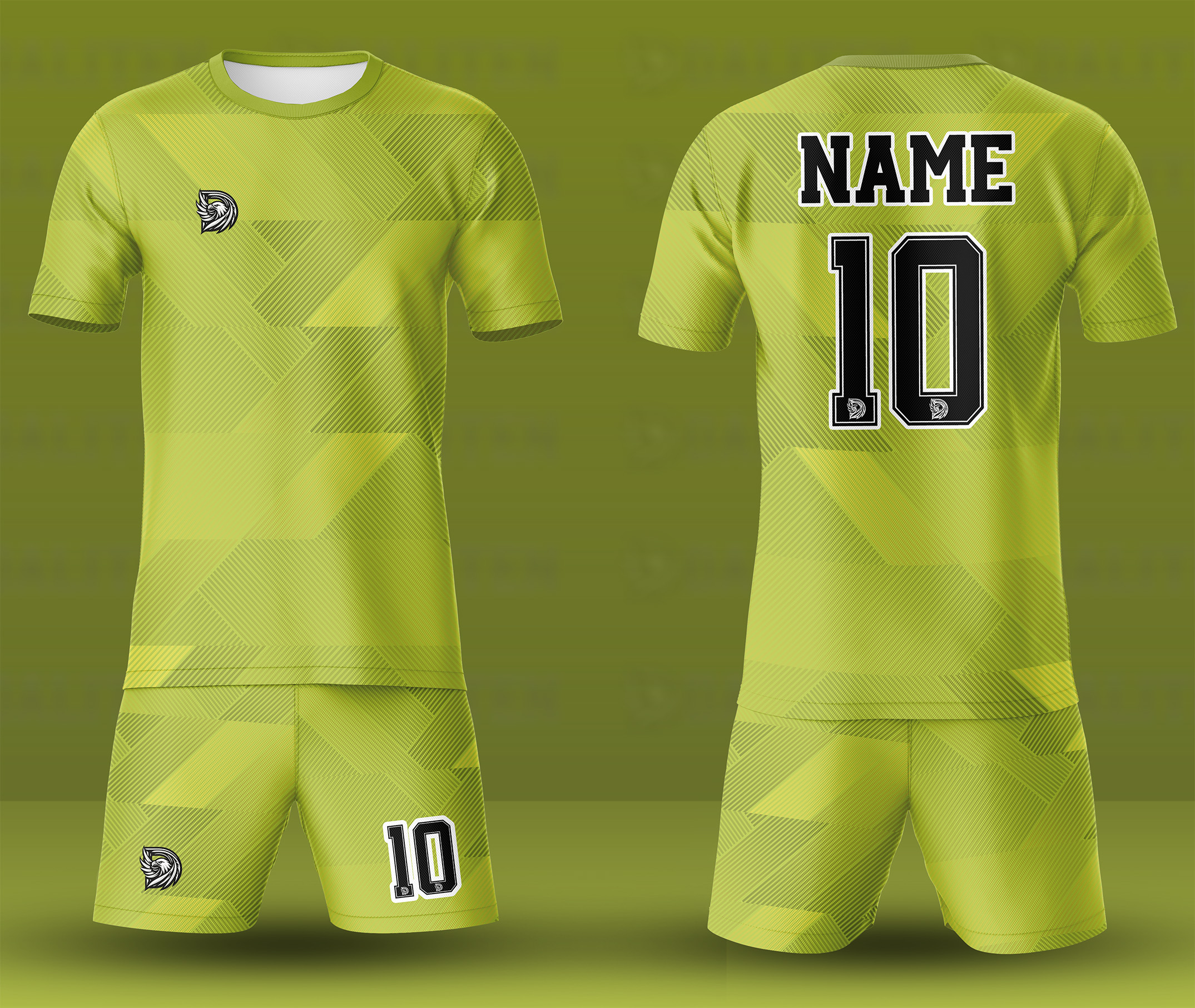 ست پیراهن شورت ورزشی کد D54