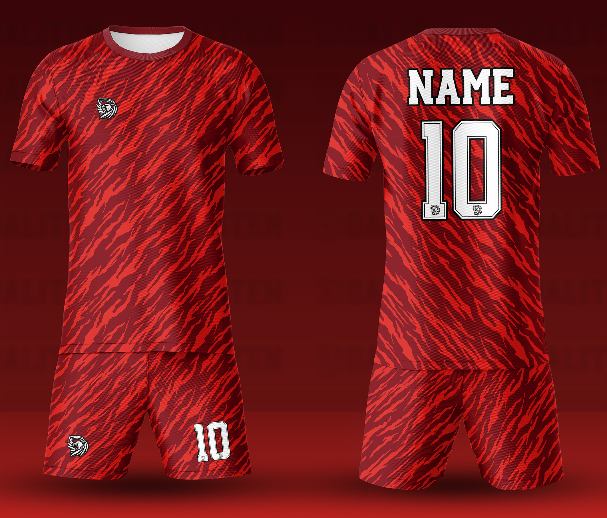 ست پیراهن شورت ورزشی کد D56