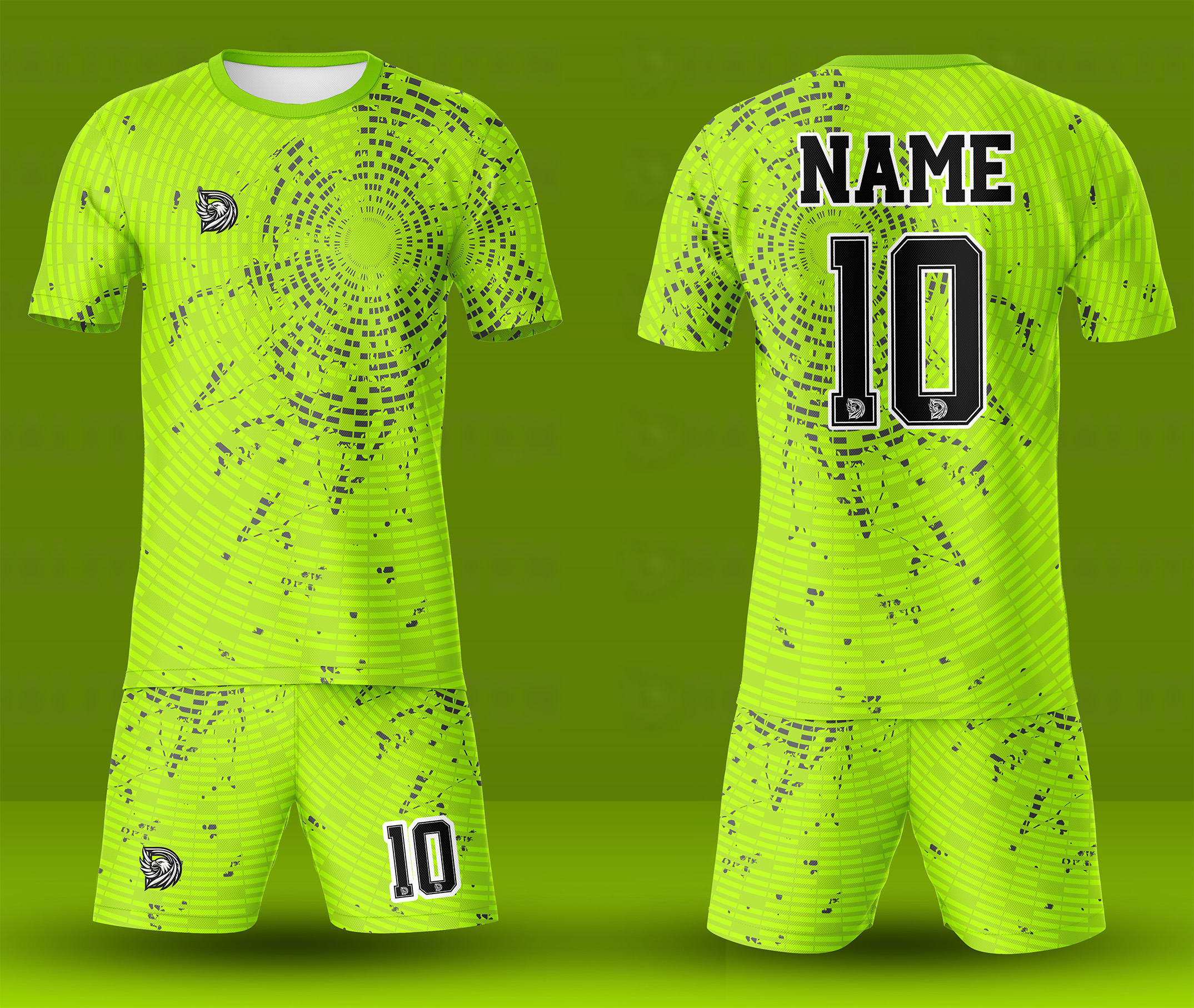 ست پیراهن شورت ورزشی کد D59