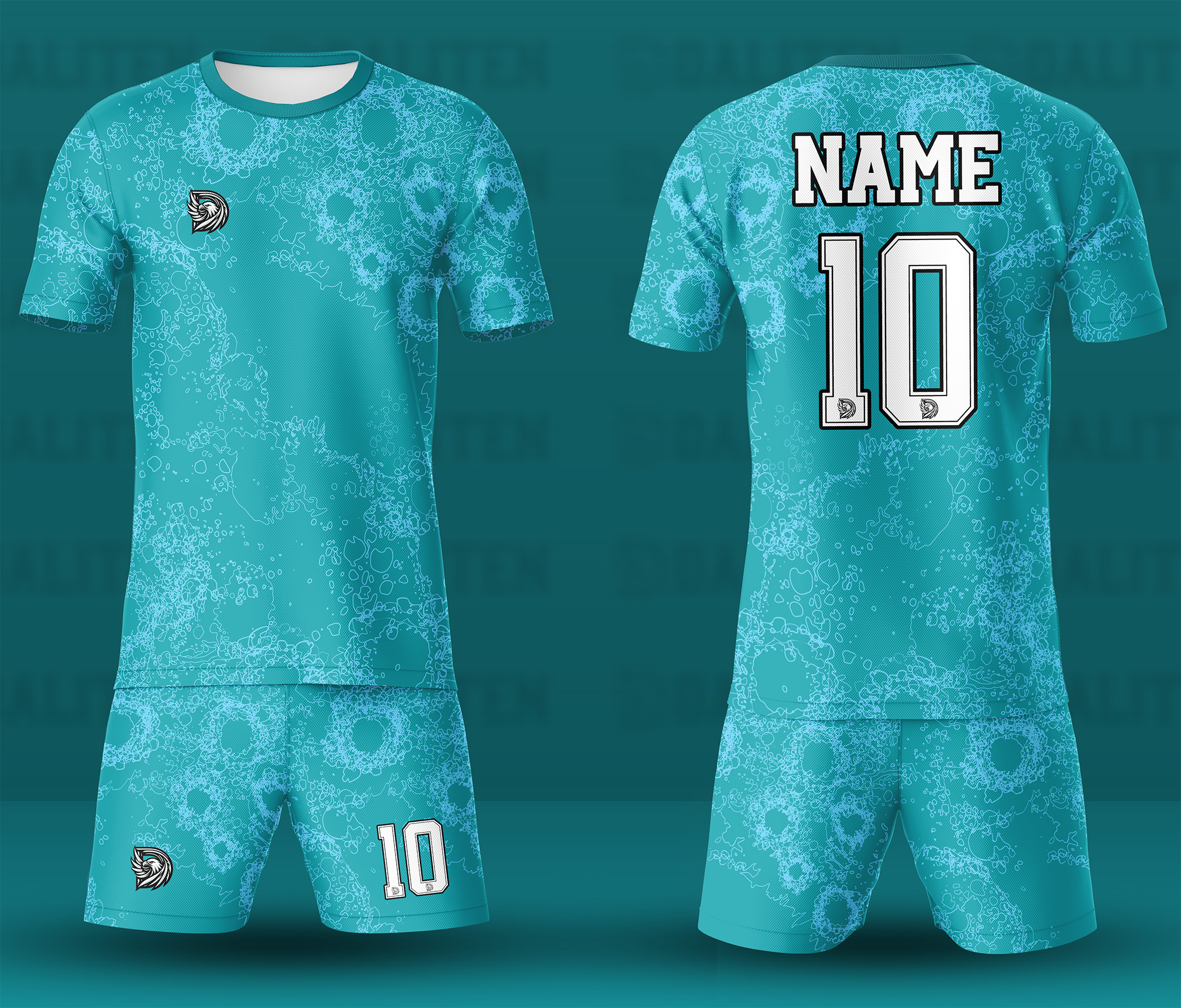 ست پیراهن شورت ورزشی کد D63