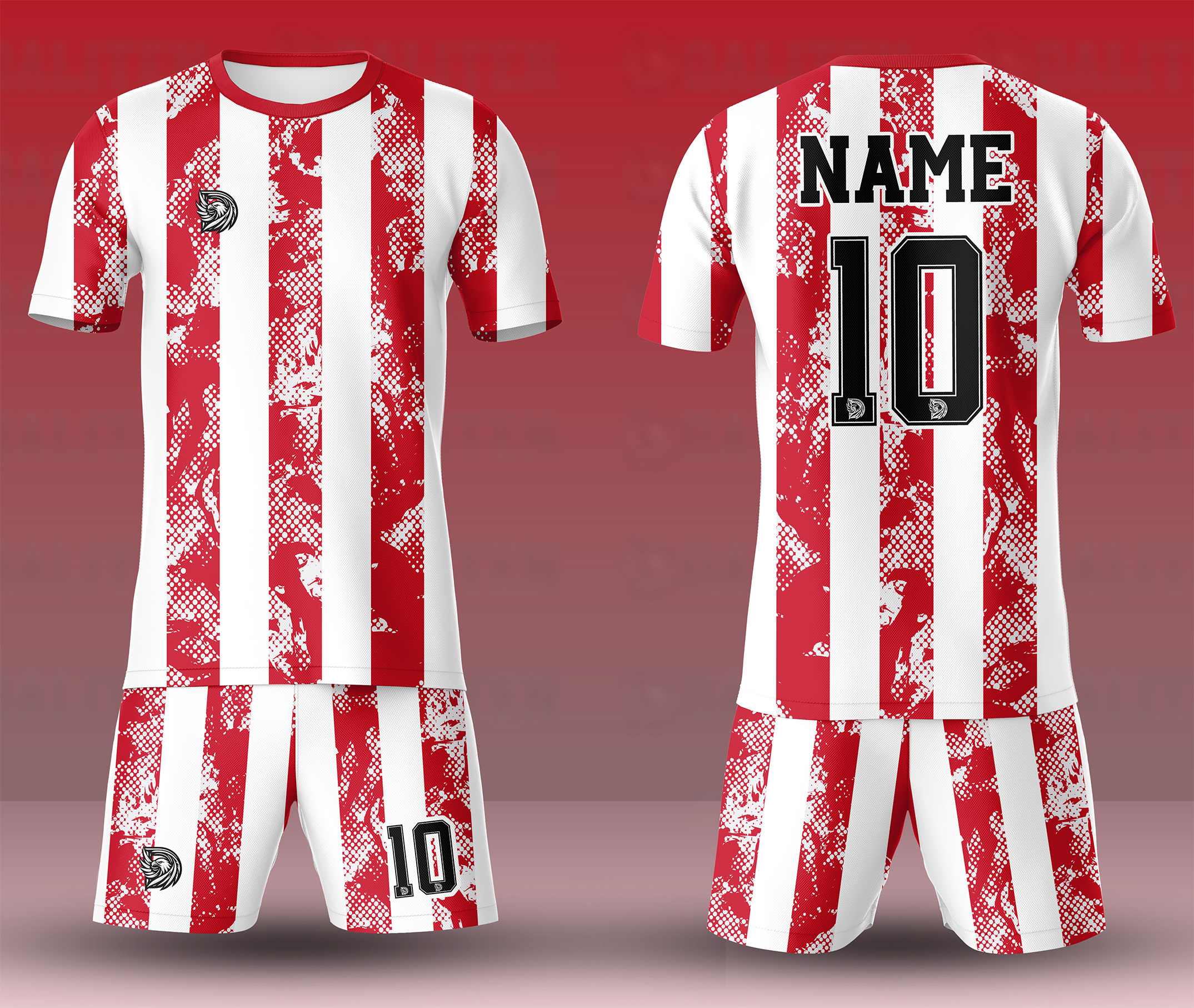 ست پیراهن شورت ورزشی کد D67